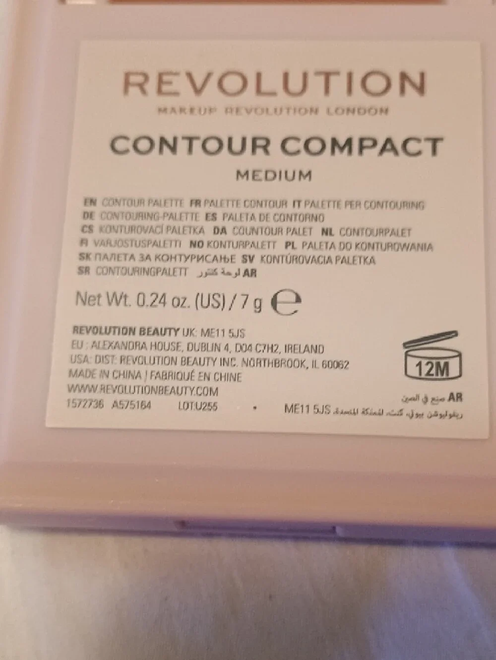 Cosmetics Bundle                               By :   Revolution. (New) Unopened